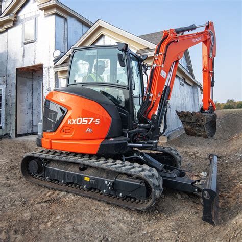 kubota 5 ton mini excavator|kubota kx057 5 excavator.